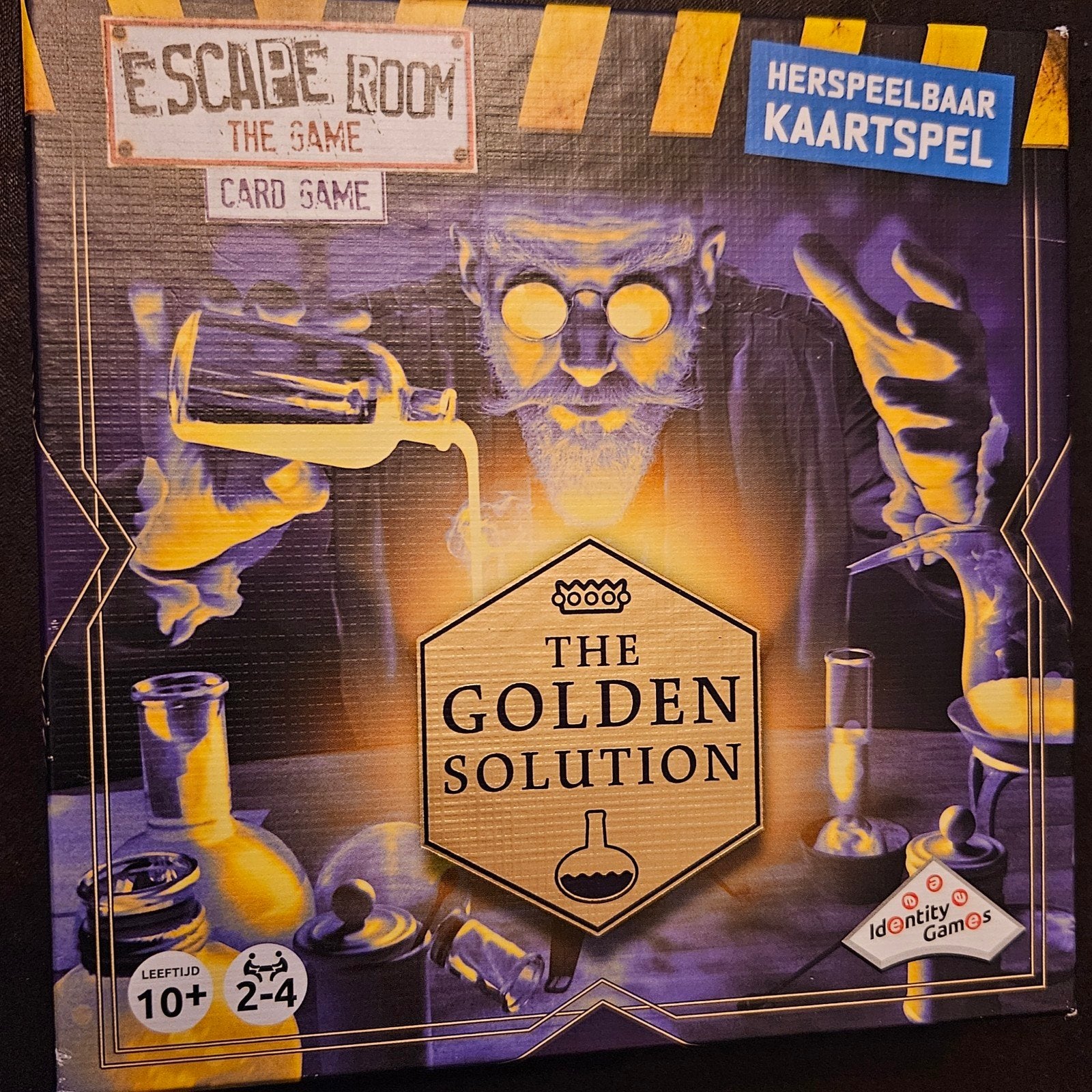 Escape Room The Game: The Golden Solution Kaartspel, Hobby en Vrije tijd, Drie of vier spelers, Ophalen of Verzenden, Nieuw, Identity Games International