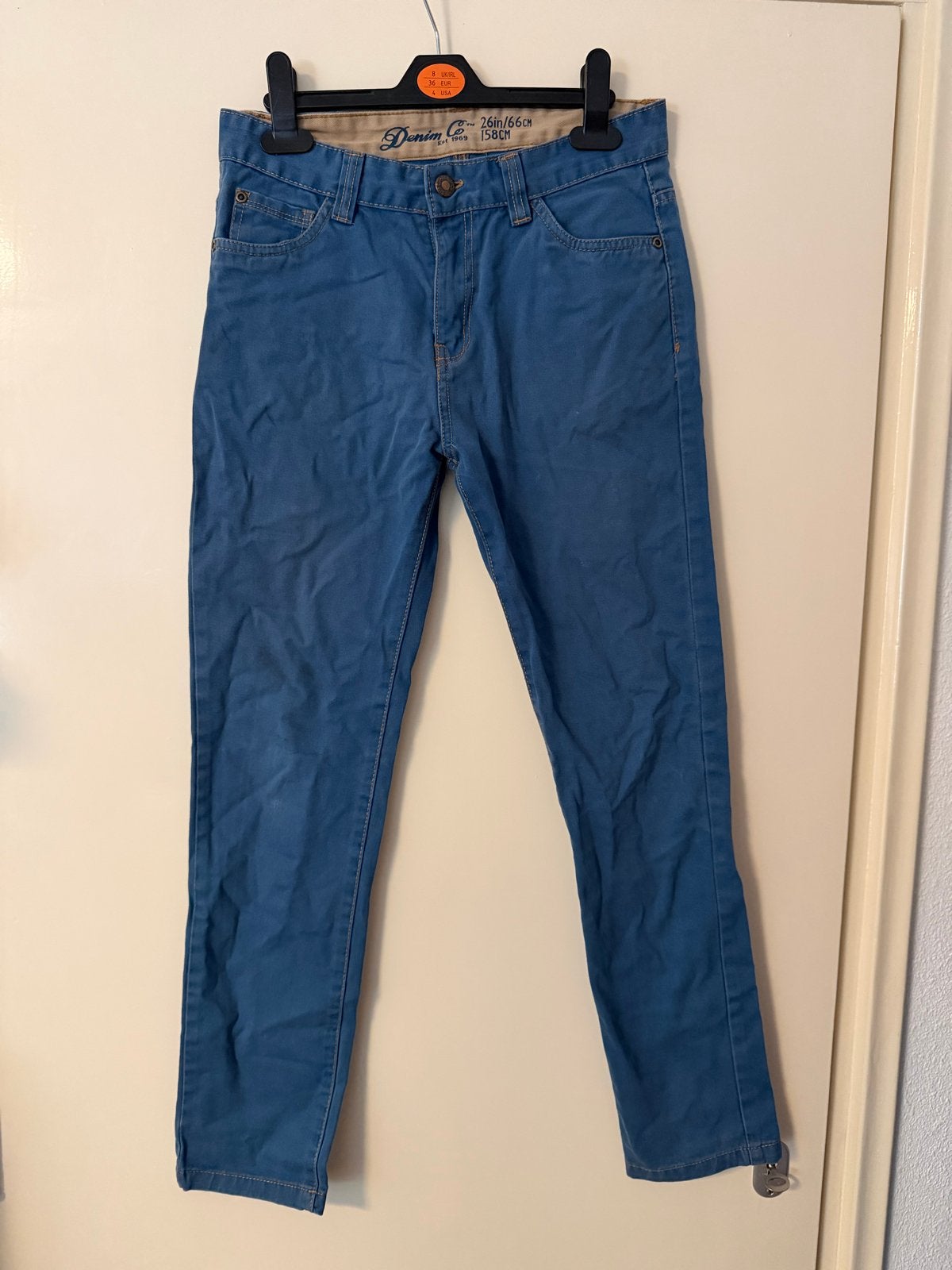 Denim Co spijkerbroek maat 158, Kinderen en Baby's, Ophalen of Verzenden, Gebruikt, Jongen of Meisje, Broek