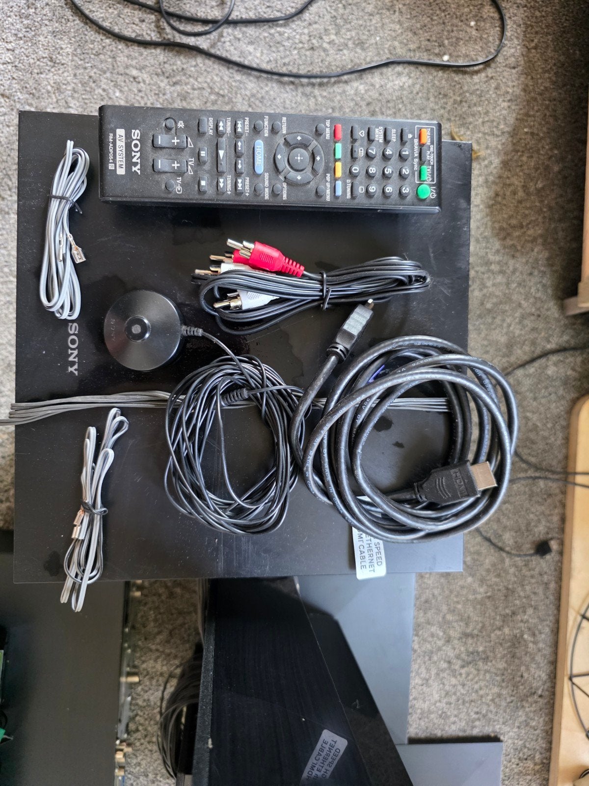 Sony Bleu-ray Home Cinema Set BDV-E870 met 5.1 Surround, Ophalen, Gebruikt, Blu-ray-speler, 5.1-systeem