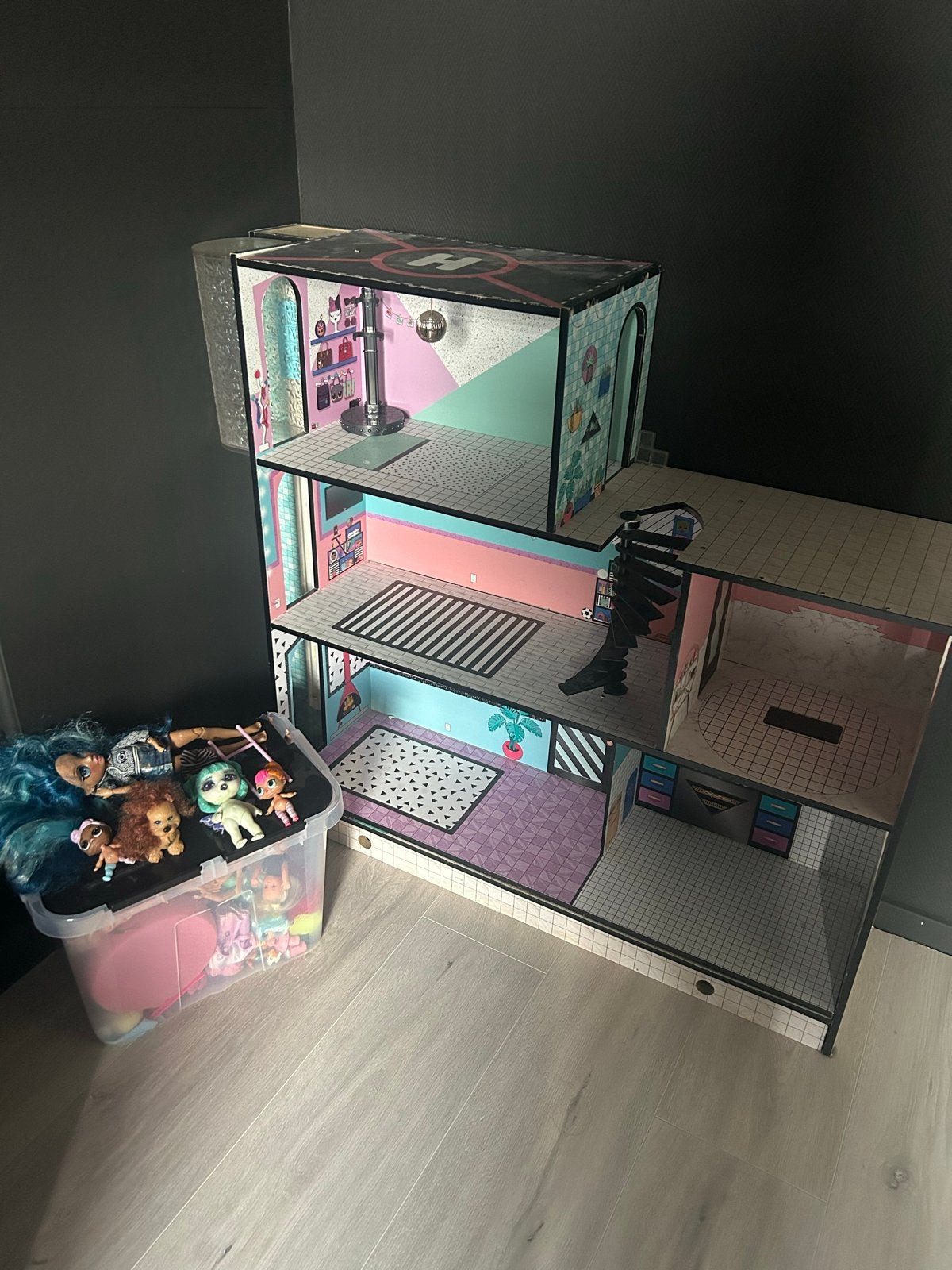 L.O.L. Surprise! OMG Huis met poppen en accessoires, Ophalen, Gebruikt, Overige typen