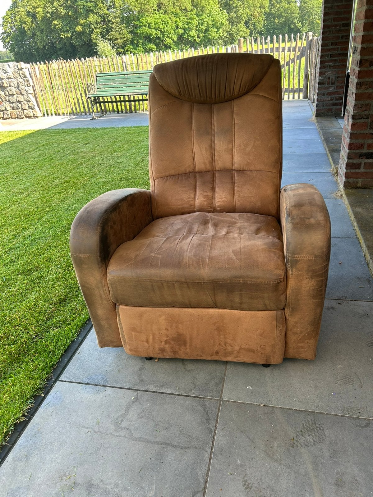 Relax stoel, Huis en Inrichting, Fauteuils, Ophalen, Gebruikt, 50 tot 75 cm