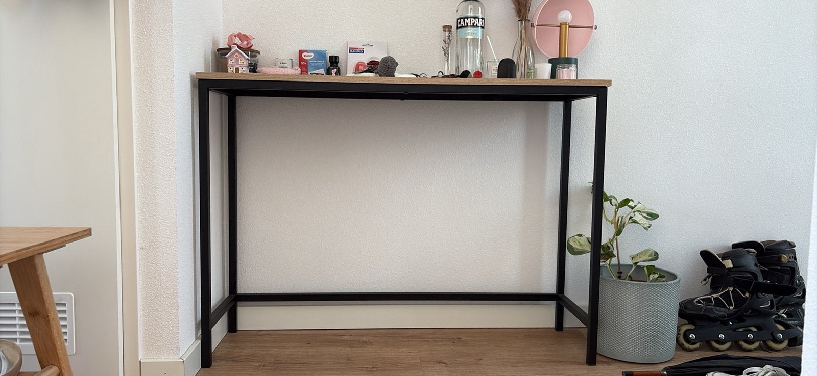 Entrance table for corridor, Ophalen, Zo goed als nieuw, 25 tot 50 cm, Rechthoekig