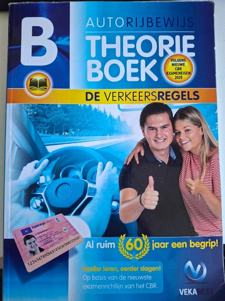Theorieboek B Vekabest, Ophalen of Verzenden, Zo goed als nieuw, Vekabest, Alpha