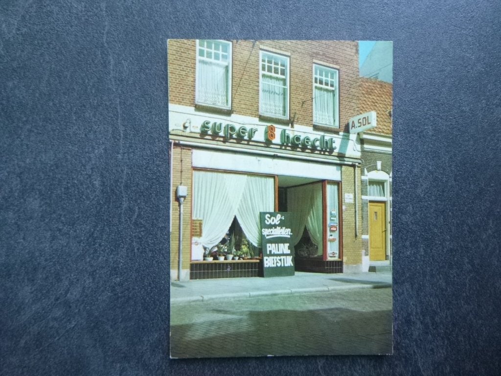 Axel, cafetaria Sol  1968, Verzenden, 1960 tot 1980, Ongelopen, Noord-Brabant
