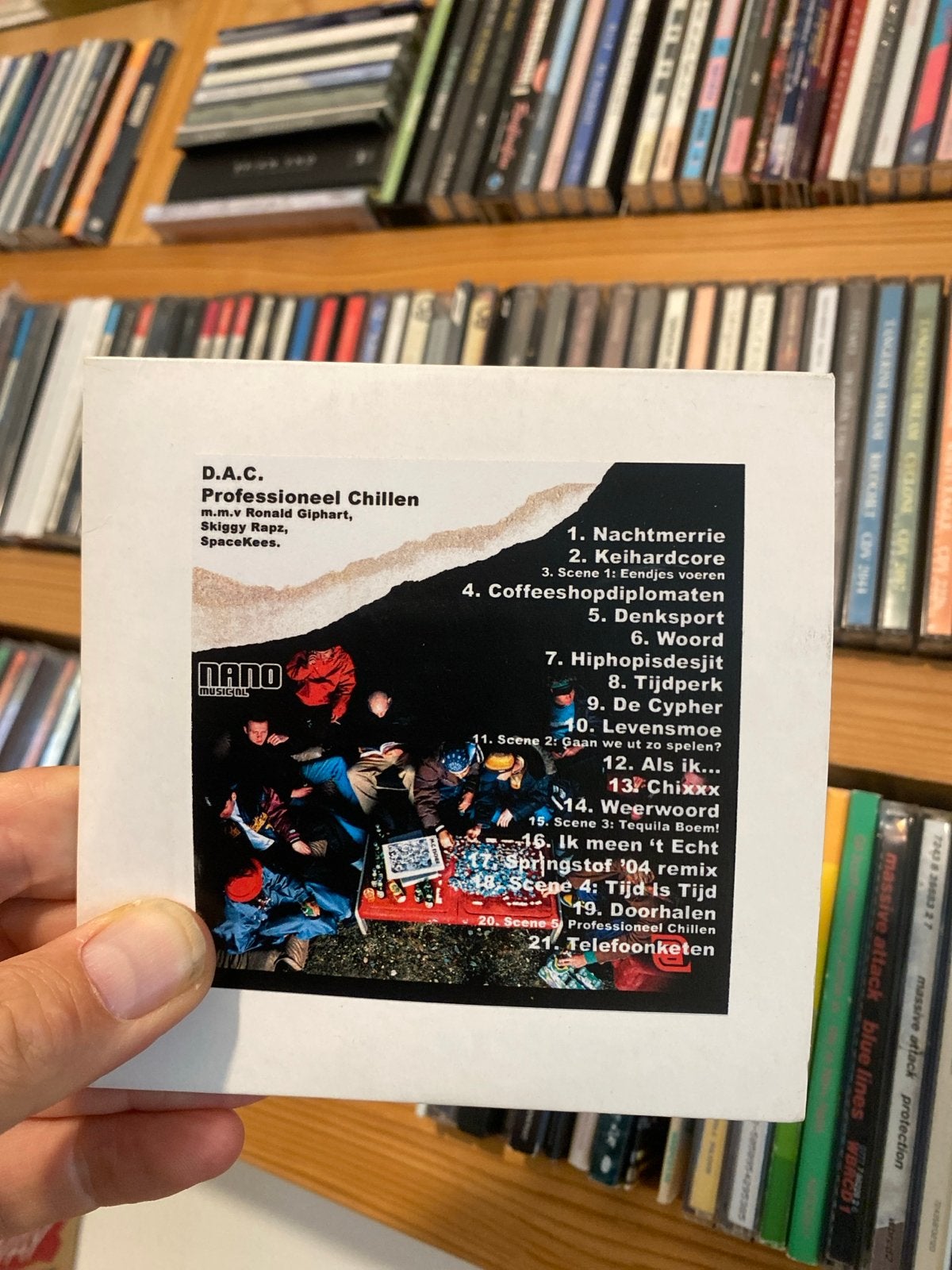 D.A.C. - Professioneel Chillen CD (Promo), Cd's en Dvd's, Verzenden, Zo goed als nieuw, Album, Promo