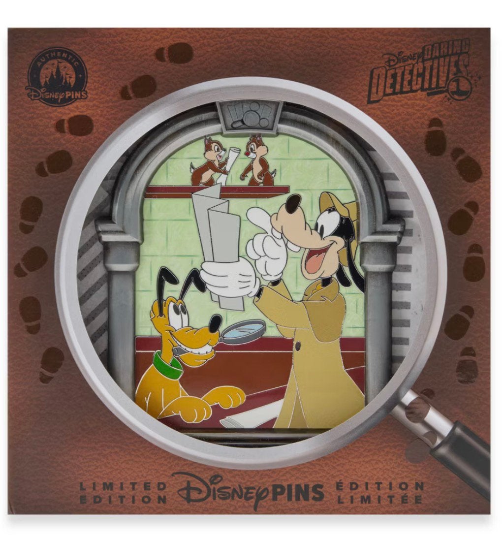 goofy & vrienden jumbo pin | Disney Darling detectives, Ophalen of Verzenden, Goofy of Pluto, Nieuw