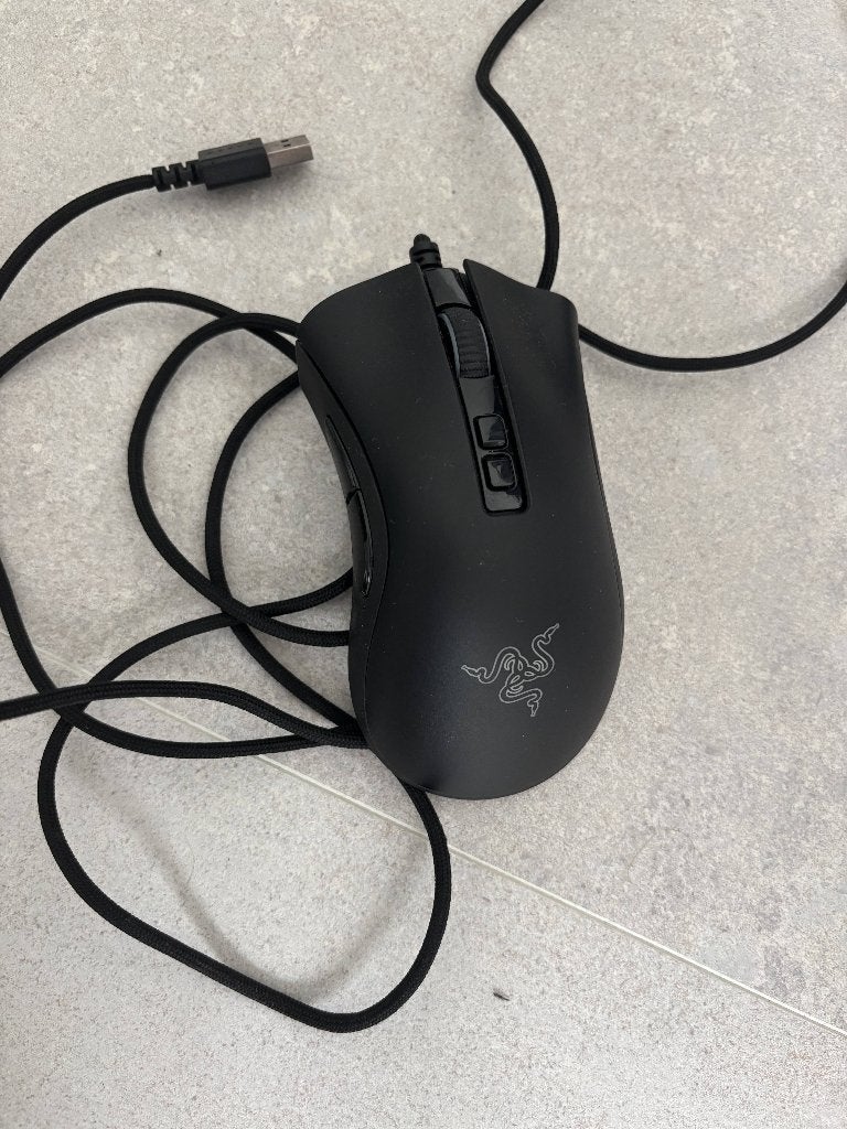 Razer DeathAdder V2 Gaming Muis – In Perfecte Staat, Ophalen, Rechtshandig, Muis, Zo goed als nieuw