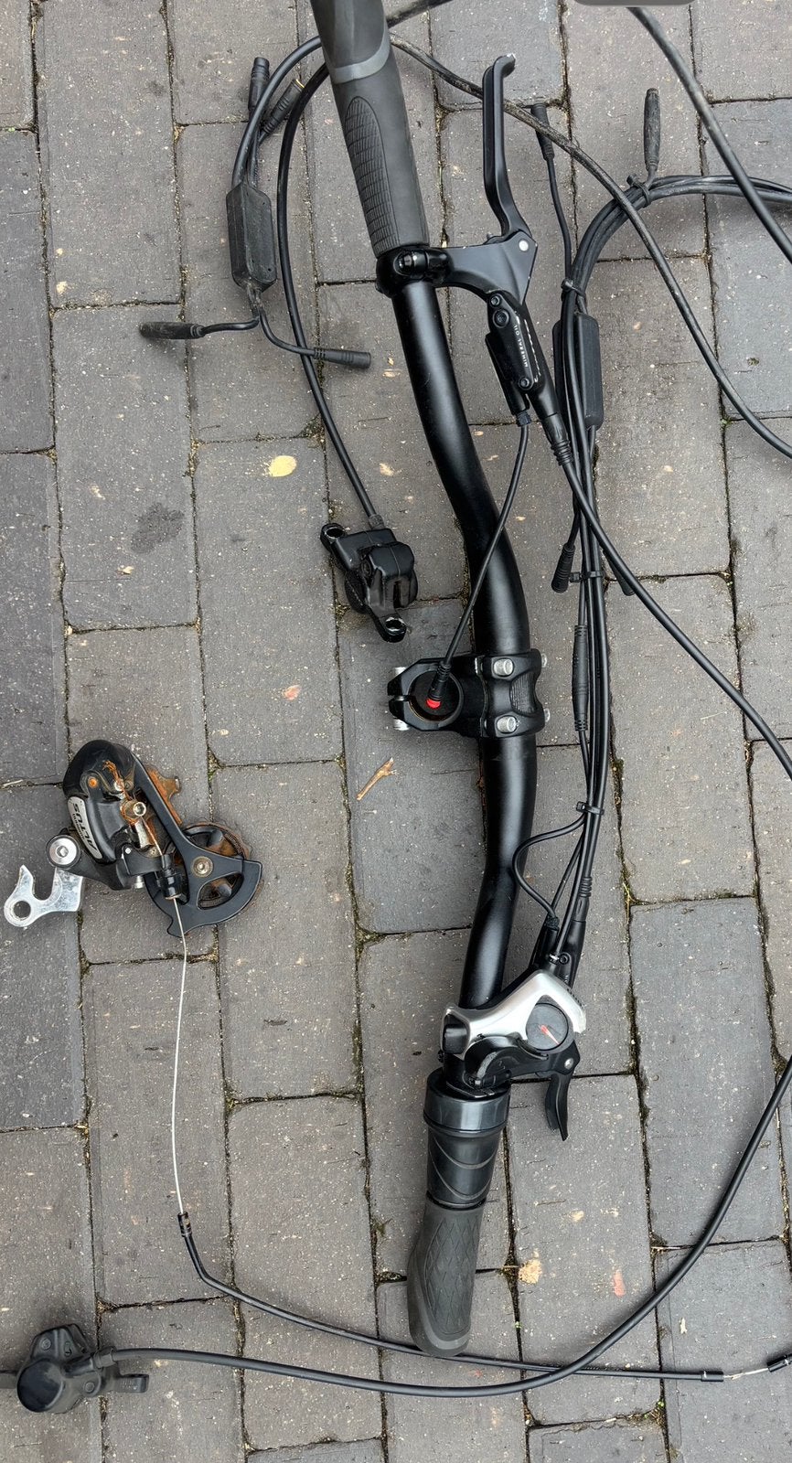 Rad Rhino 6+ High Step Stuur met hydraulische remmen, etc, Elektrische fiets, Gebruikt, Overige materialen, Stuur