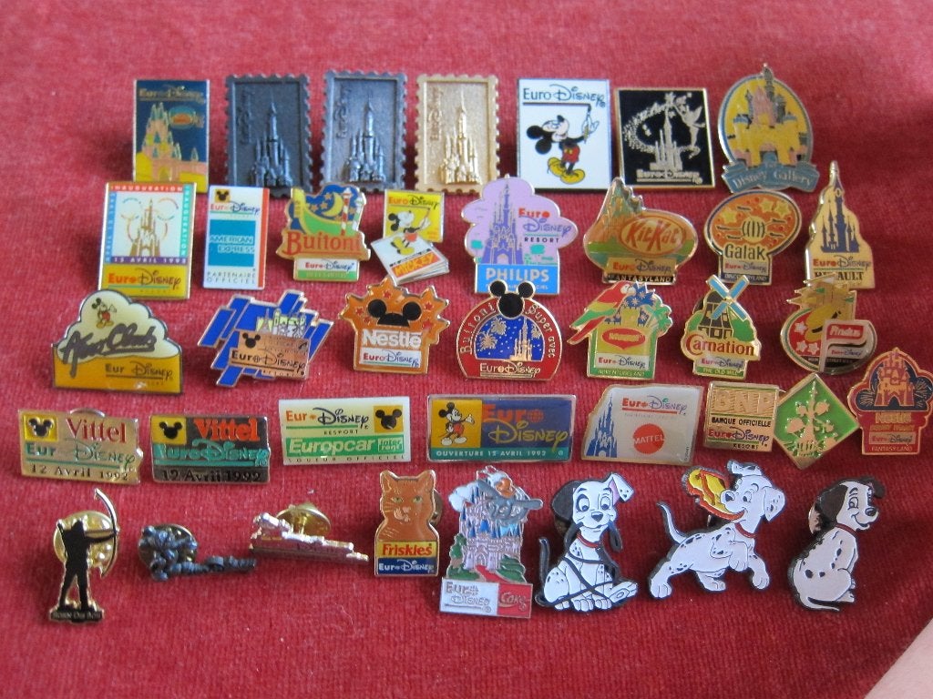 Diverse Disney Pins - Vintage Collectie, Ophalen of Verzenden, Zo goed als nieuw, Figuurtje, Speldje of Pin