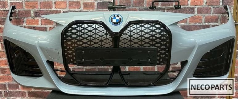 BMW 4 G22 G23 G24 G26 M VOORBUMPER ORIGINEEL ALLES LEVERBAAR, Gebruikt, -, Voor, -