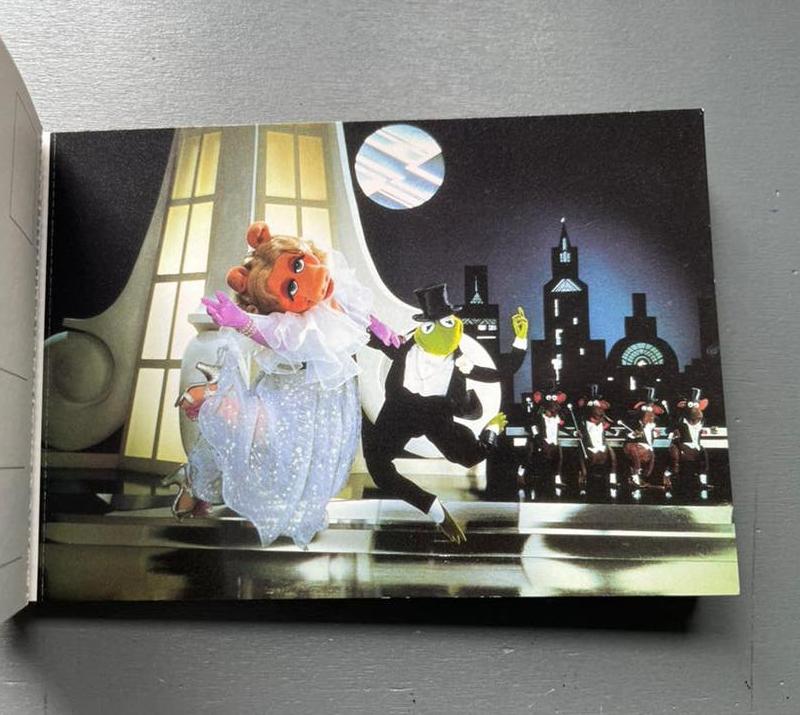 Vintage Muppets Ansichtkaartenboek - Fred en Ginger 1993, Ophalen of Verzenden, 1980 tot heden