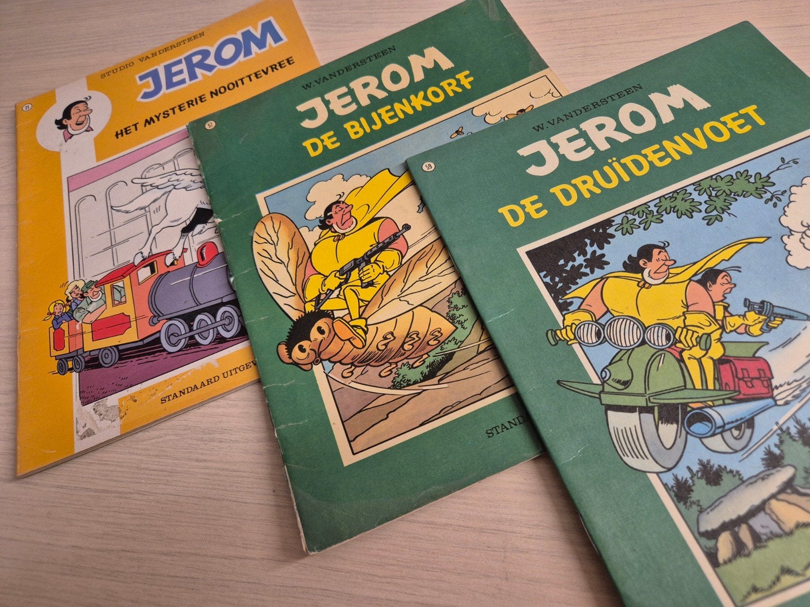 3 stuks Jerom in keurige staat Willy vandersteen, Boeken, Stripboeken, Ophalen of Verzenden, Zo goed als nieuw, Willy Vandersteen