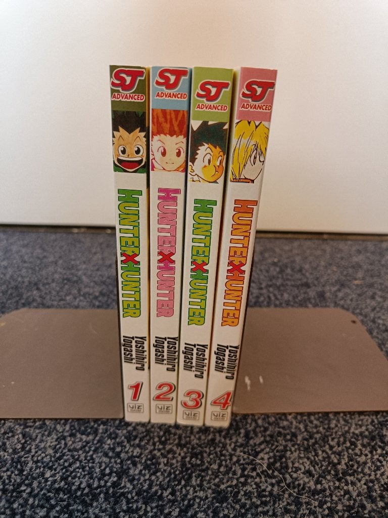 Hunter X Hunter - vol. 1-4 (eng), Meerdere stripboeken, Ophalen of Verzenden, Gelezen