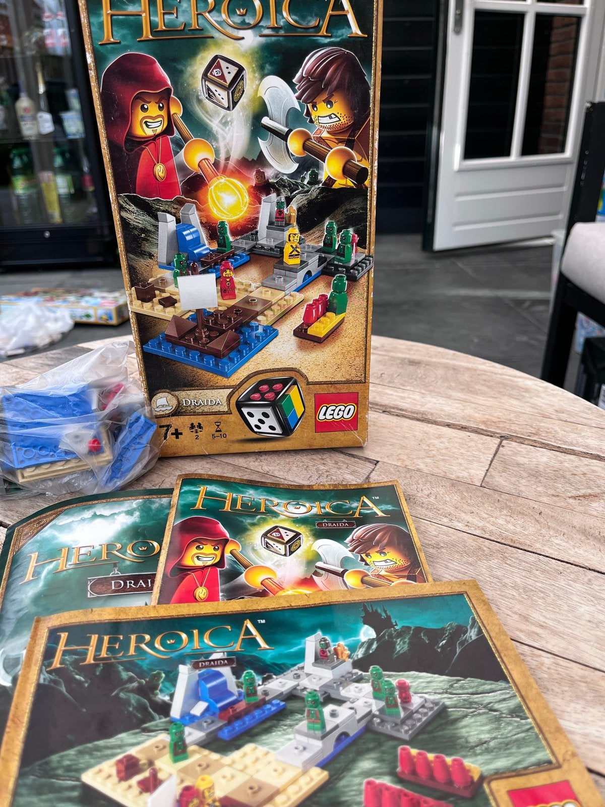 Lego Heroica Draida - Compleet bordspel, Gebruikt, Overige thema's, Lego, Ophalen of Verzenden