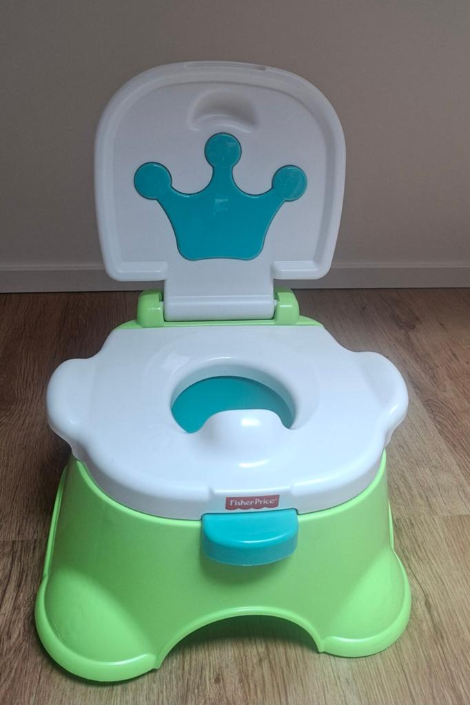 Fisher-Price Potje met Kroon en geluid - Zo goed als nieuw, Kinderen en Baby's, Speelgoed | Fisher-Price, Ophalen, Zo goed als nieuw