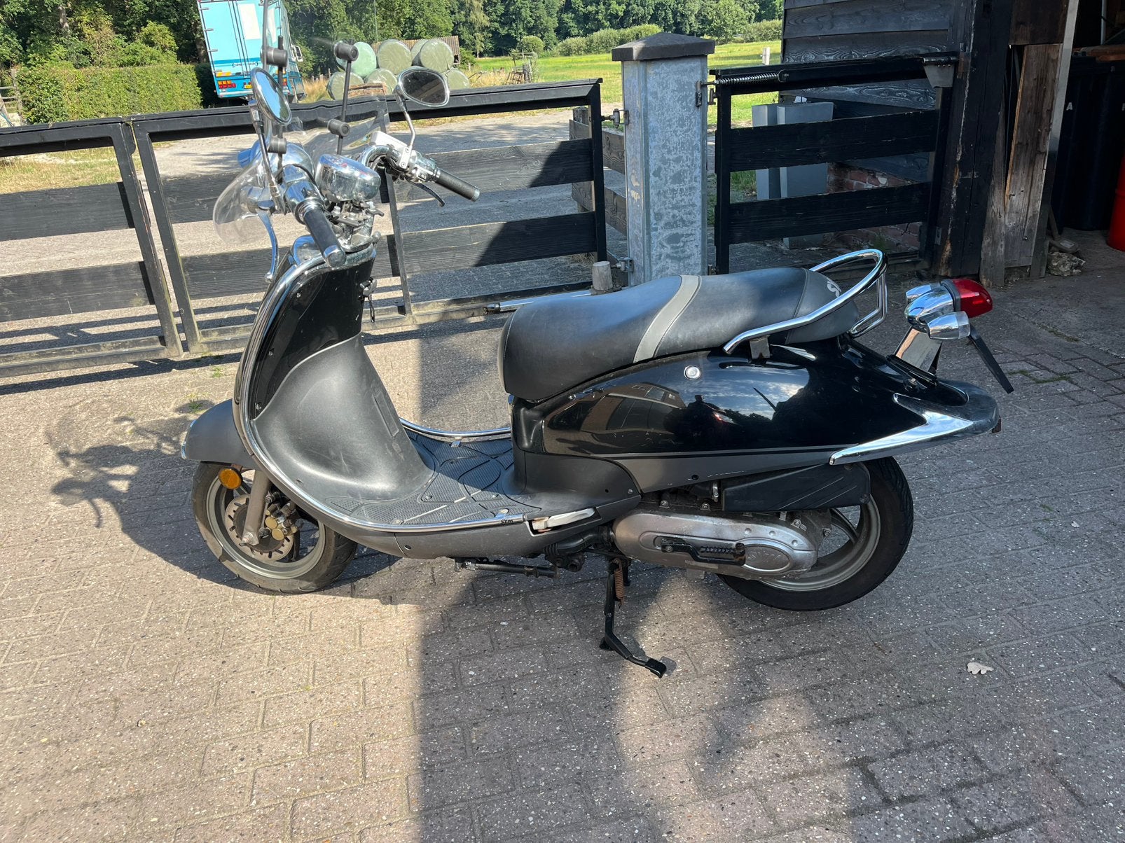 Scooter. Sym allo, Ophalen of Verzenden, Gebruikt, Benzine, Allo