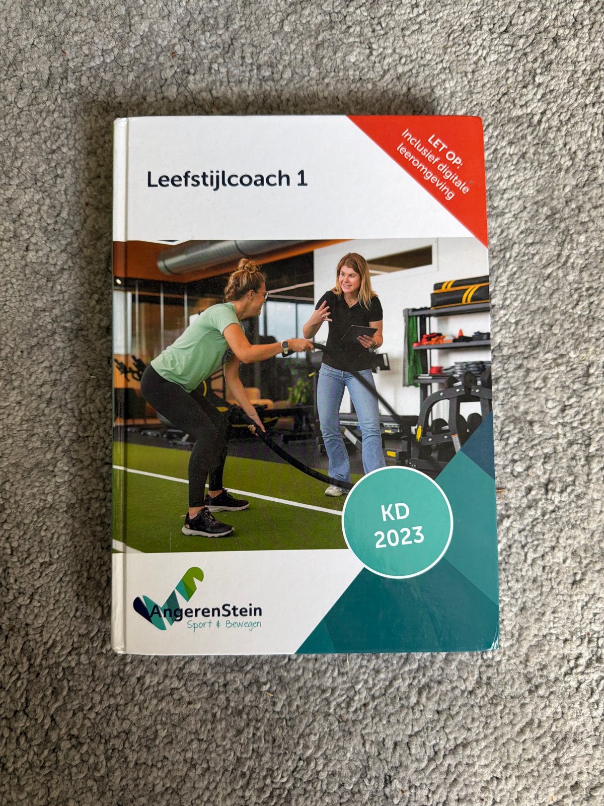 Leefstijlcoach 1 - Angerenstein Sport & Bewegen (2023), Ophalen of Verzenden, Zo goed als nieuw, MBO