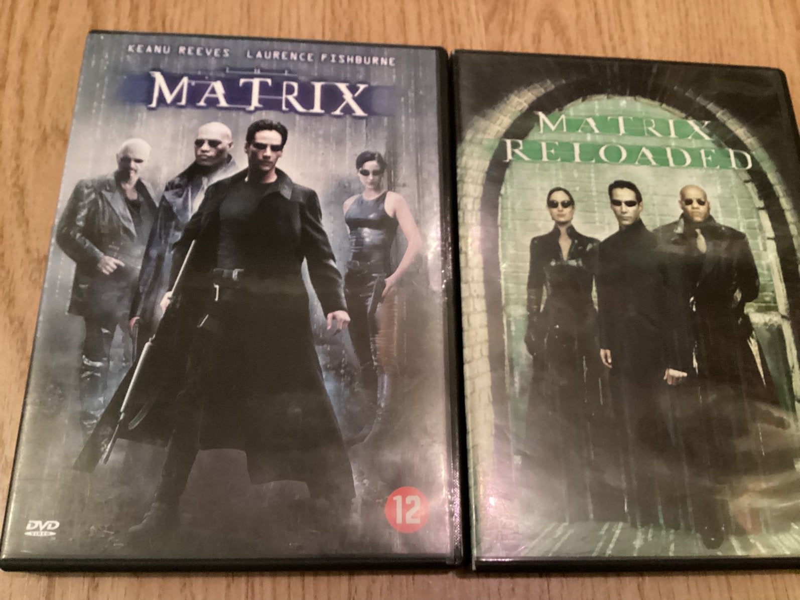 2x dvd The Matrix., Vanaf 12 jaar, Ophalen of Verzenden, Zo goed als nieuw