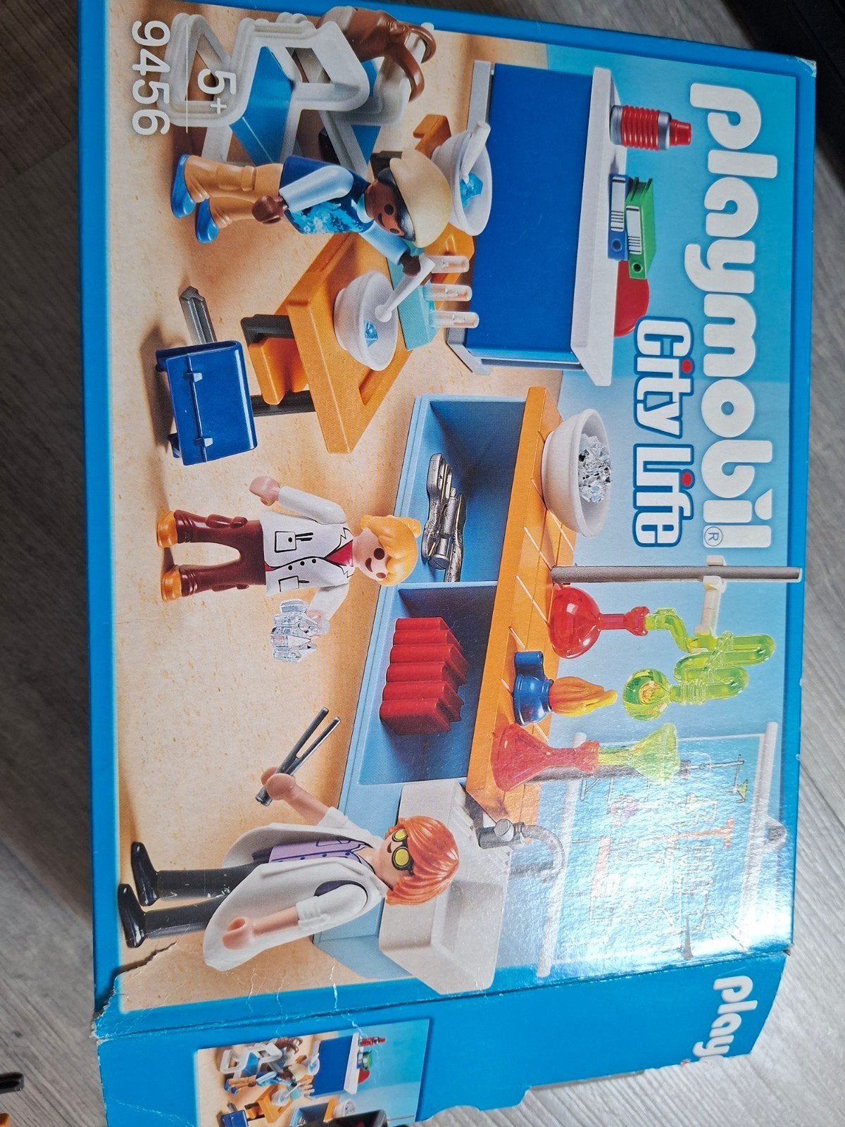 Playmobil City Life 9456 Wetenschapslokaal, Ophalen, Zo goed als nieuw, Jongen of Meisje