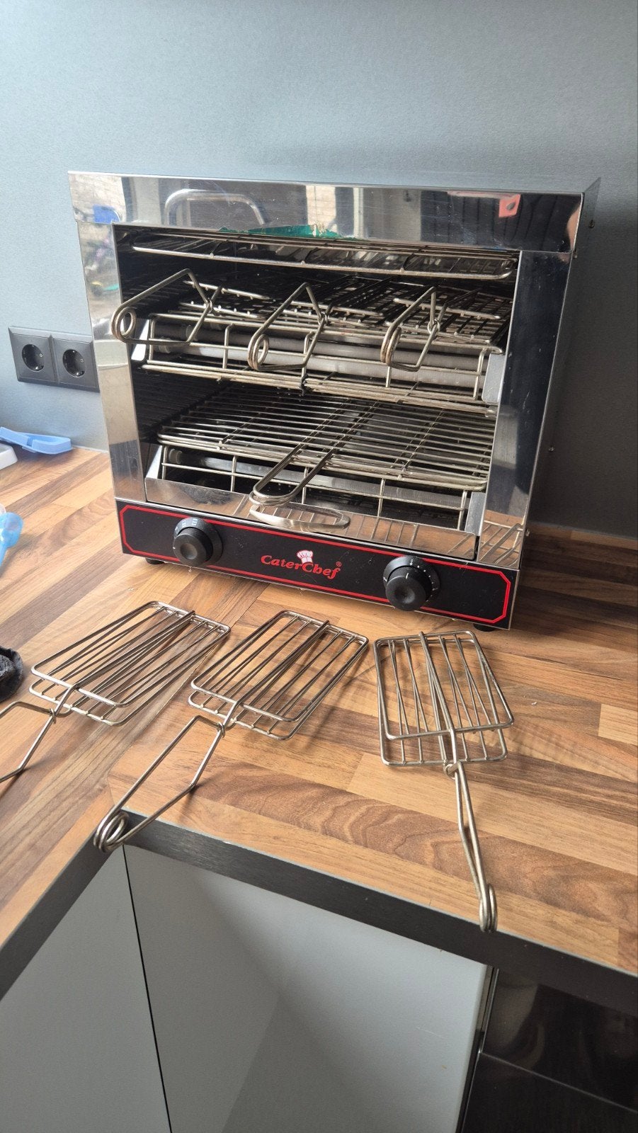 CaterChef Grill Panini Tosti-ijzer Toaster, Ophalen of Verzenden