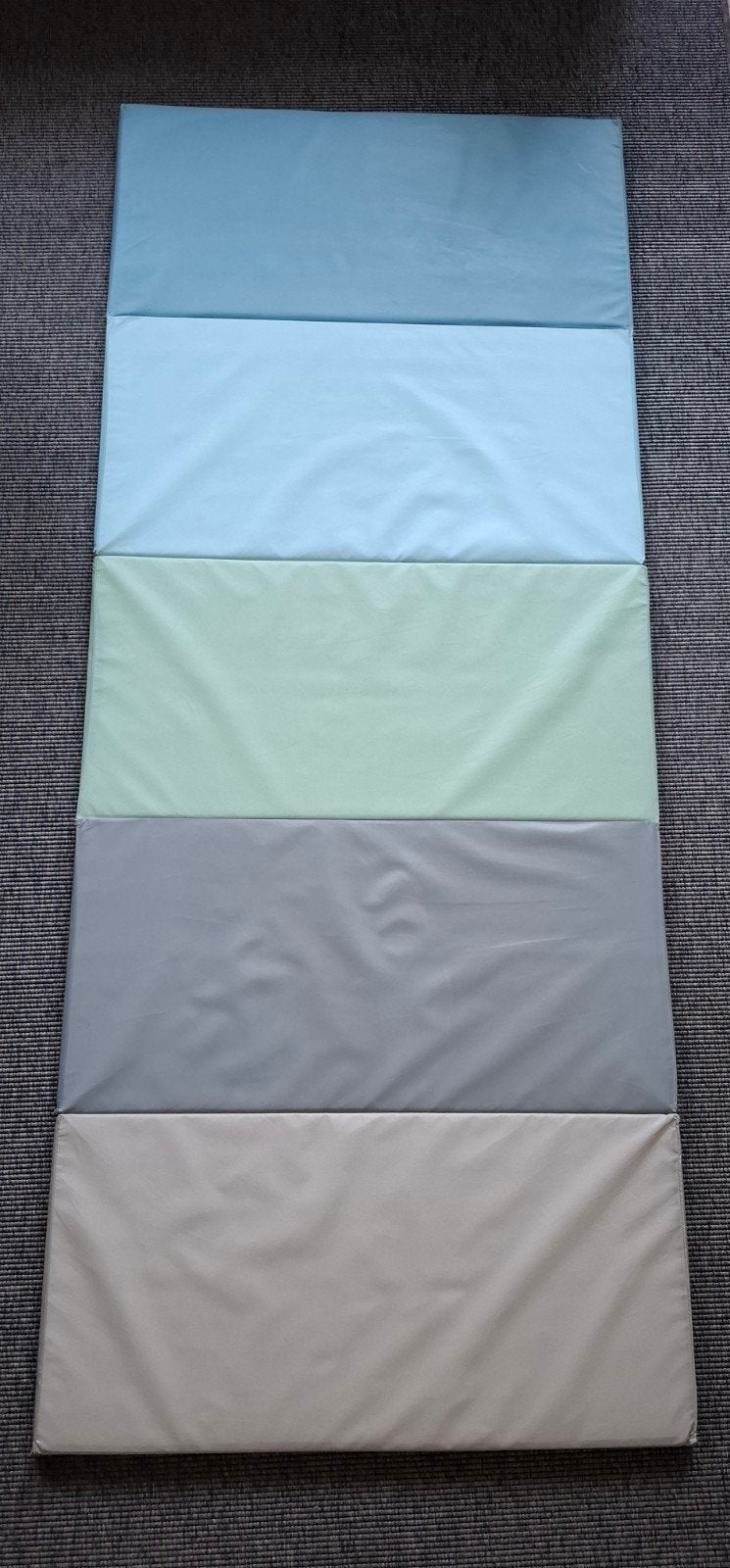 IKEA PLUFSIG Gymnastiekmat - Blauw, opvouwbaar, Ophalen of Verzenden, Zo goed als nieuw, Jongen of Meisje