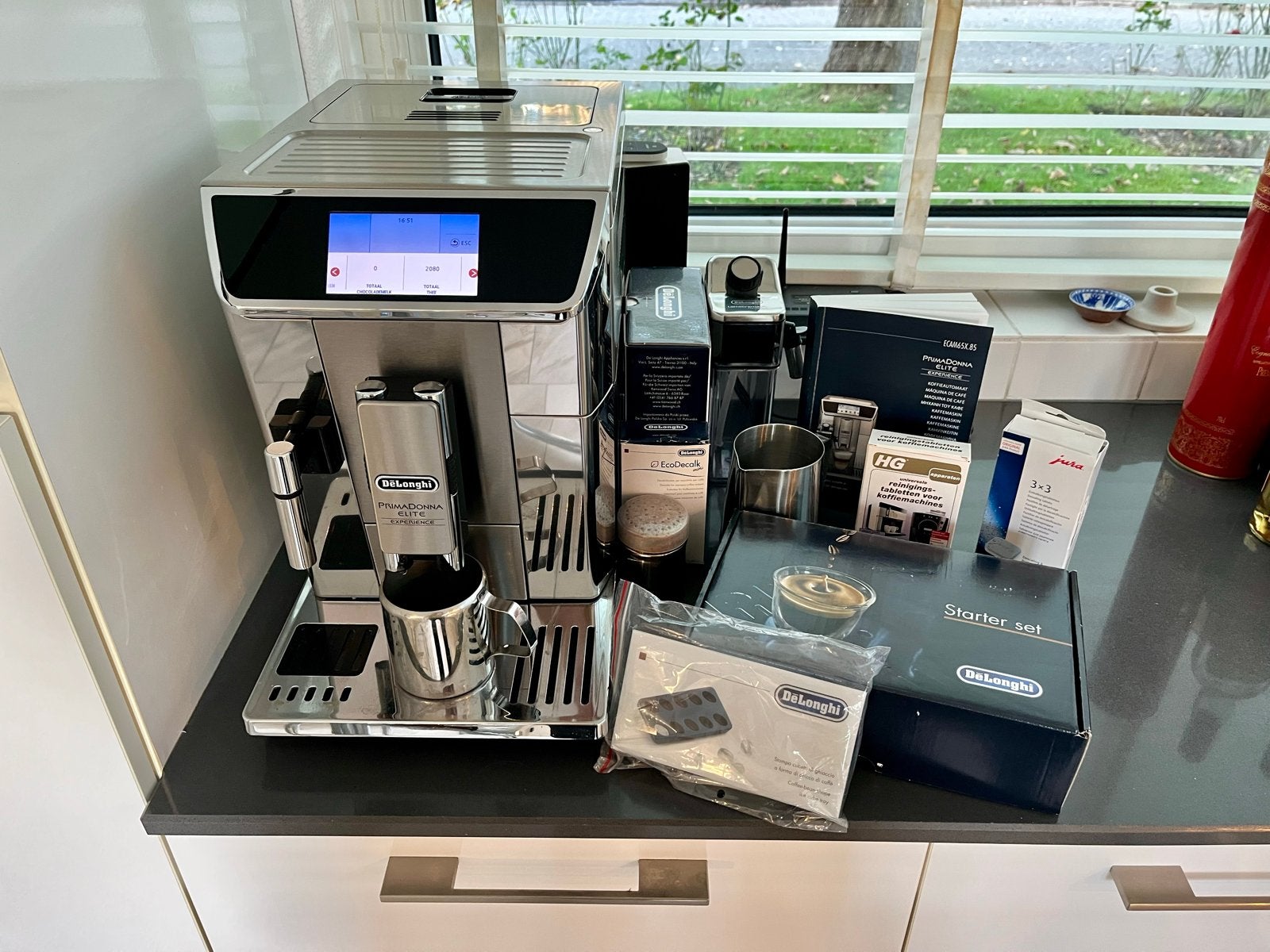 DeLonghi PrimaDonna Elite Experience, Ophalen, Gebruikt, Koffiemachine, Koffiebonen