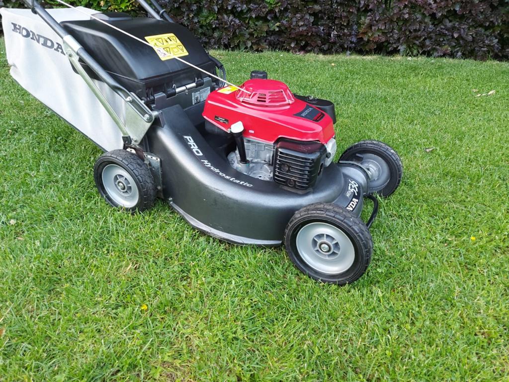 Honda HRH 536 HRH536 gazonmaaier Pro Hydrostatic, Ophalen, Honda, Zo goed als nieuw, Benzine-grasmaaier
