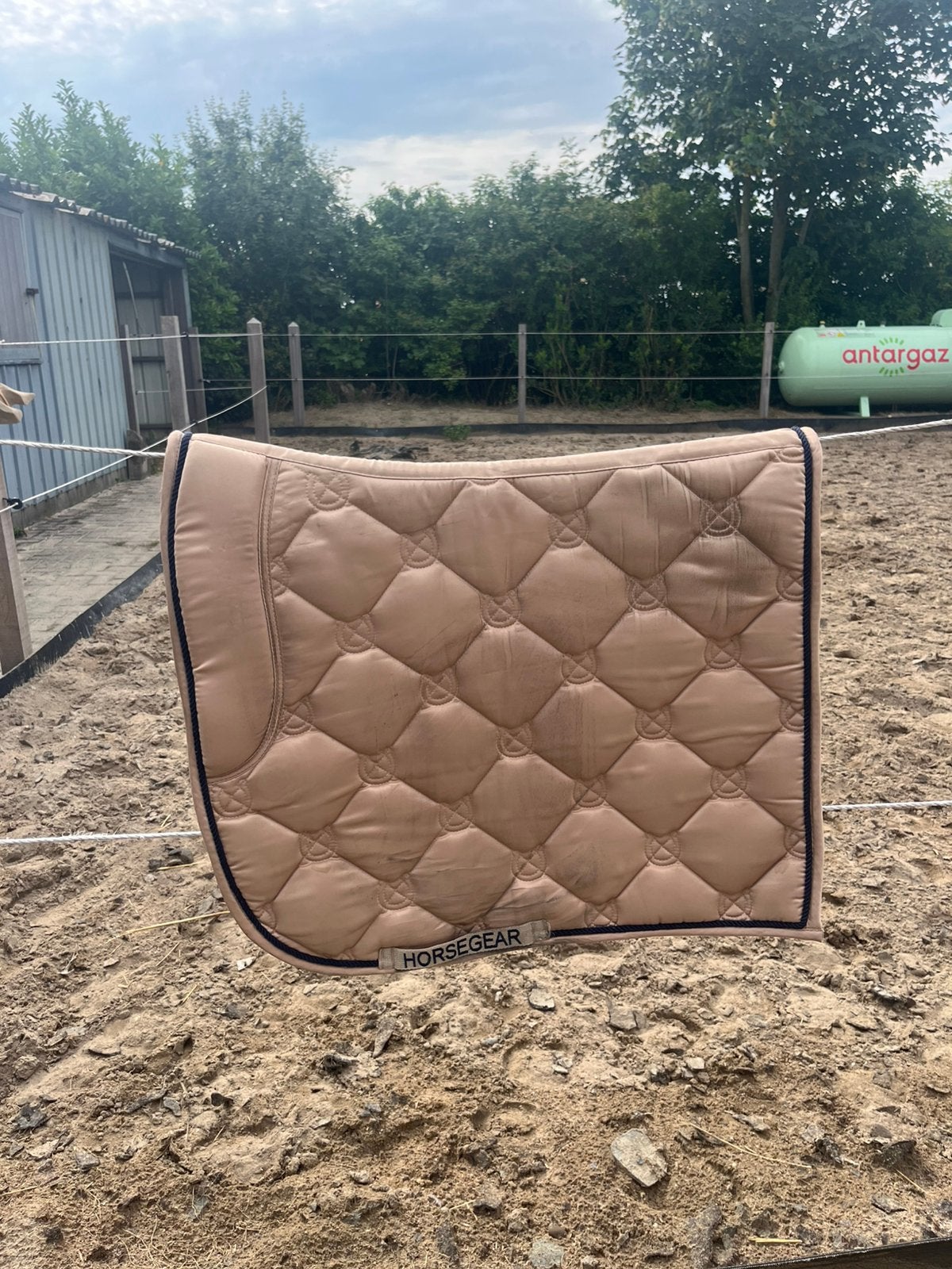 Horsegear dekje, Horsegear, Gebruikt, Dressuurdekje, Beige
