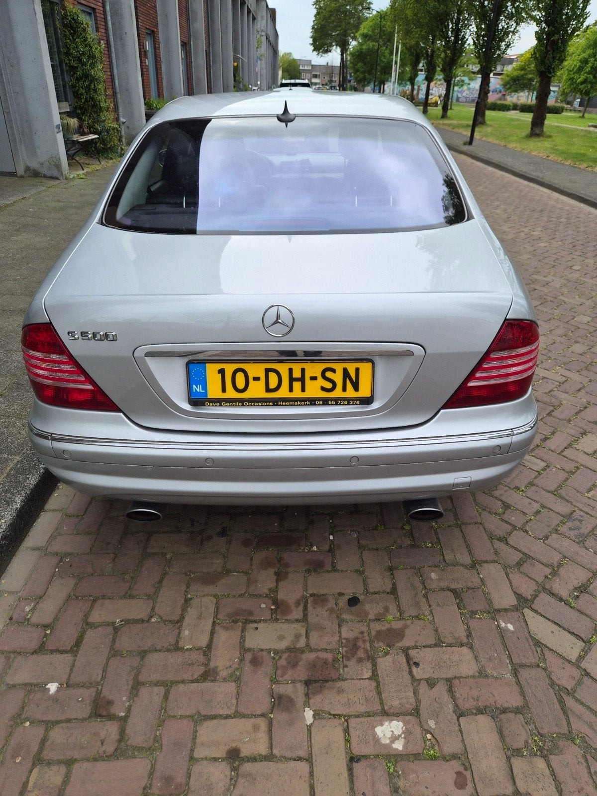 Mercedes-Benz S-Klasse 5.0 S500 Lang AUT 1999 Grijs, Automaat, Achterwielaandrijving, Particulier, 4966 cc