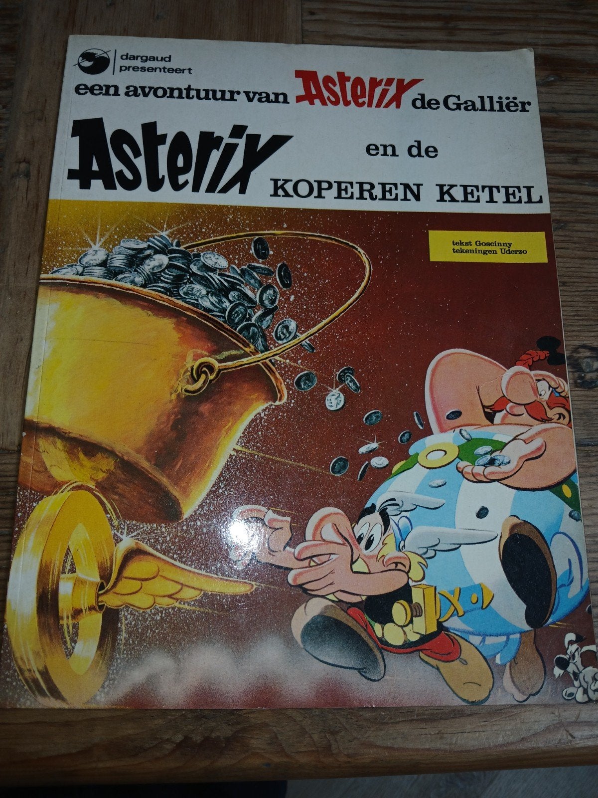 Asterix en de Koperen Ketel - Stripboek, Ophalen of Verzenden