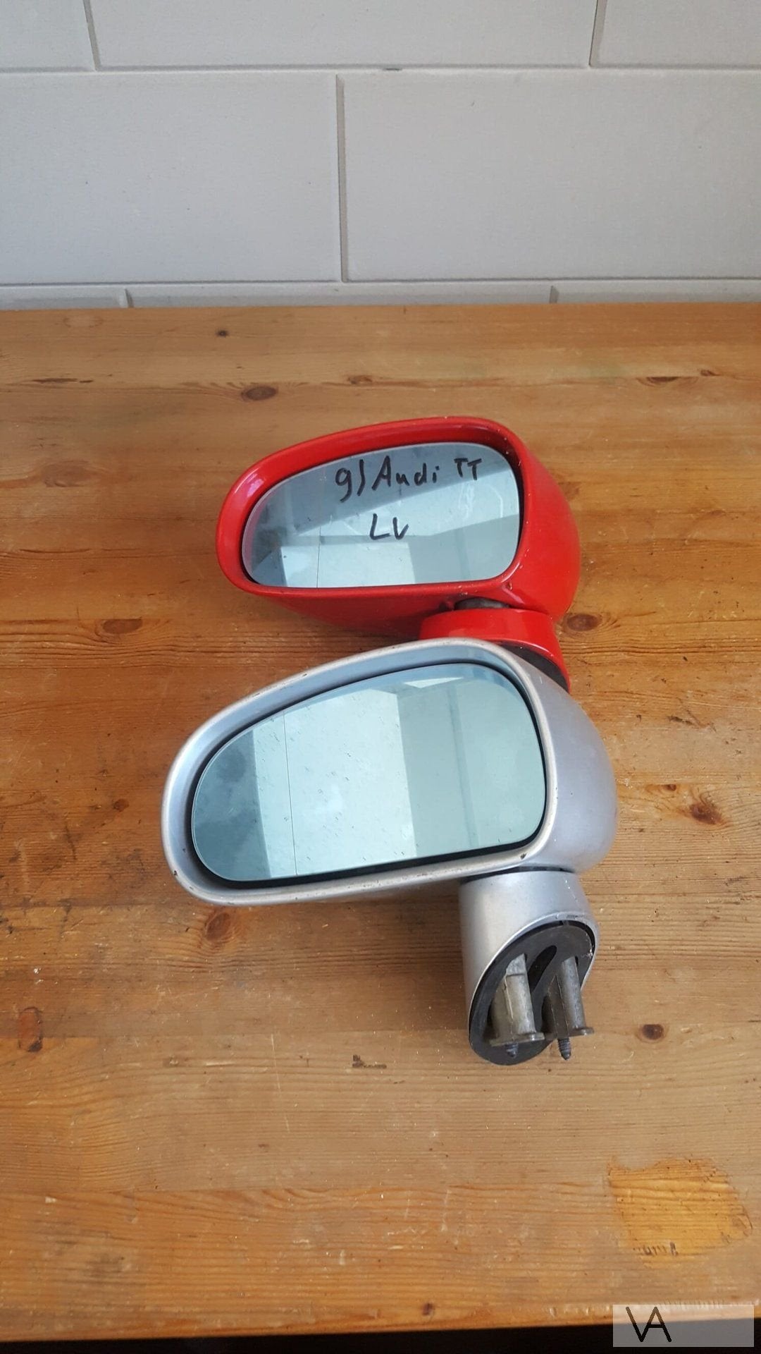 Spiegel links Audi TT 8n 1999 -2005 €30 buitenspiegel ROOD, Auto-onderdelen, Spiegels, Gebruikt, -, -, -