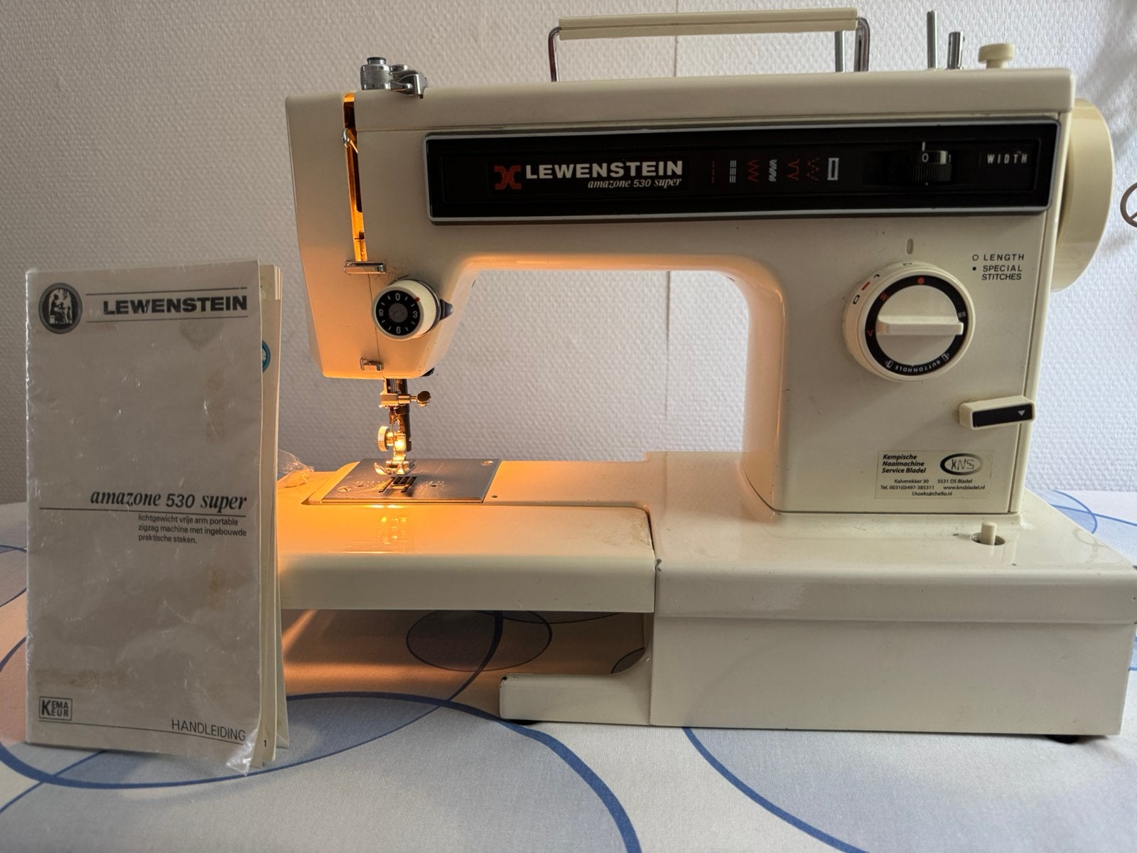 Naaimachine Lewenstein, Hobby en Vrije tijd, Naaimachines en Toebehoren, Ophalen, Gebruikt, Naaimachine, Lewenstein