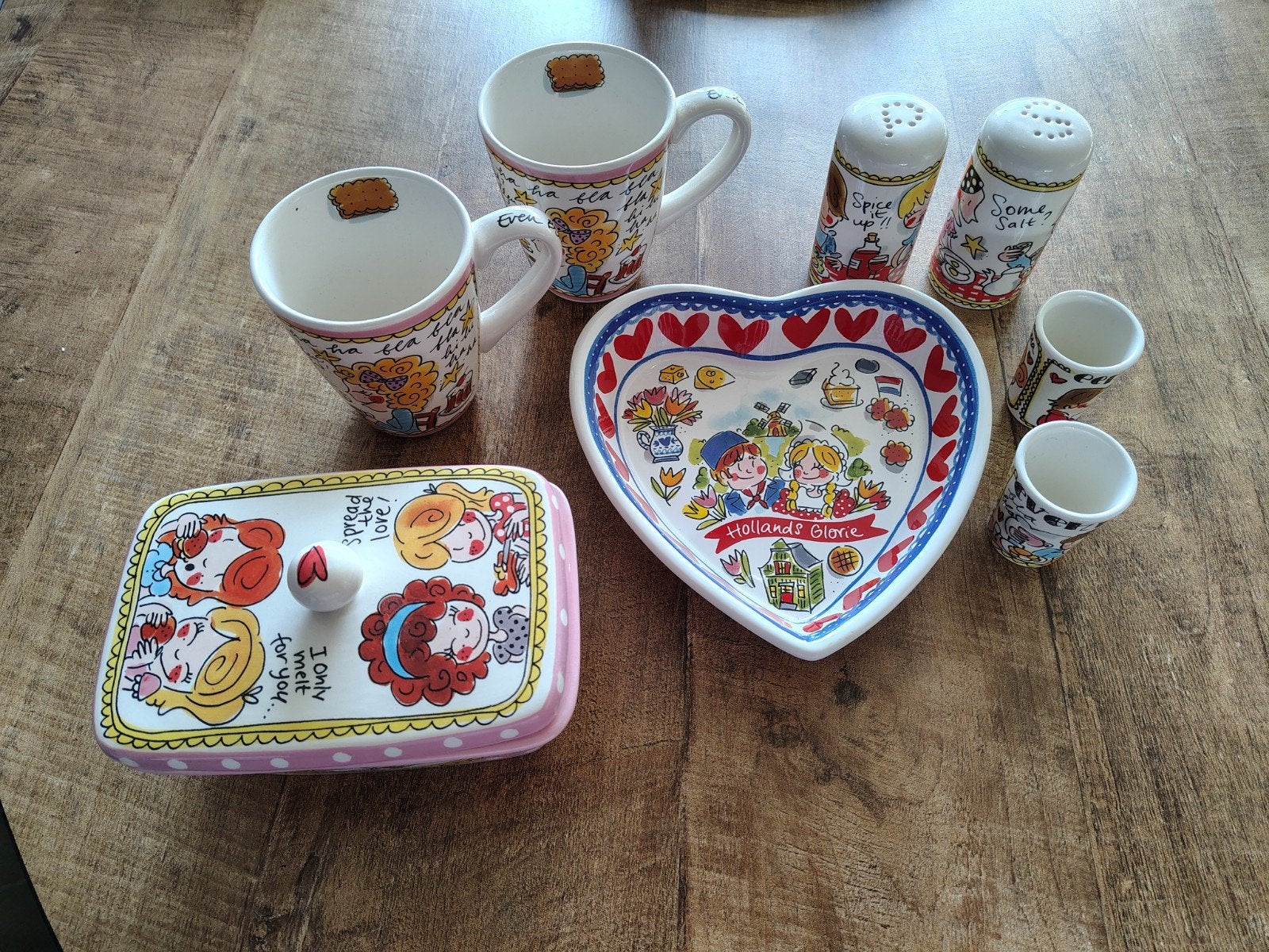 Blond Amsterdam servies (zo goed als nieuw!), Ophalen, Overige typen, Zo goed als nieuw, Aardewerk