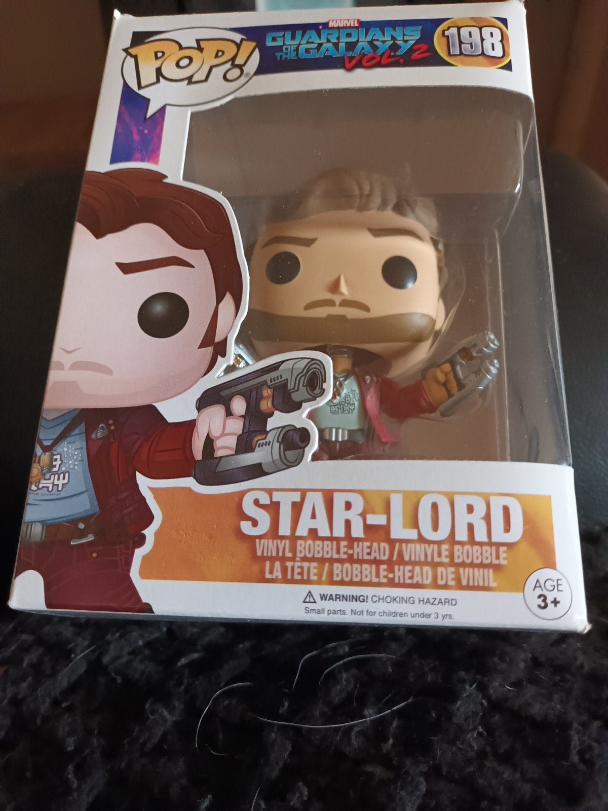 Funko Pop! Star-Lord Guardians of the Galaxy Vol. 2 #198, Verzamelen, Poppetjes en Figuurtjes, Zo goed als nieuw, Ophalen of Verzenden