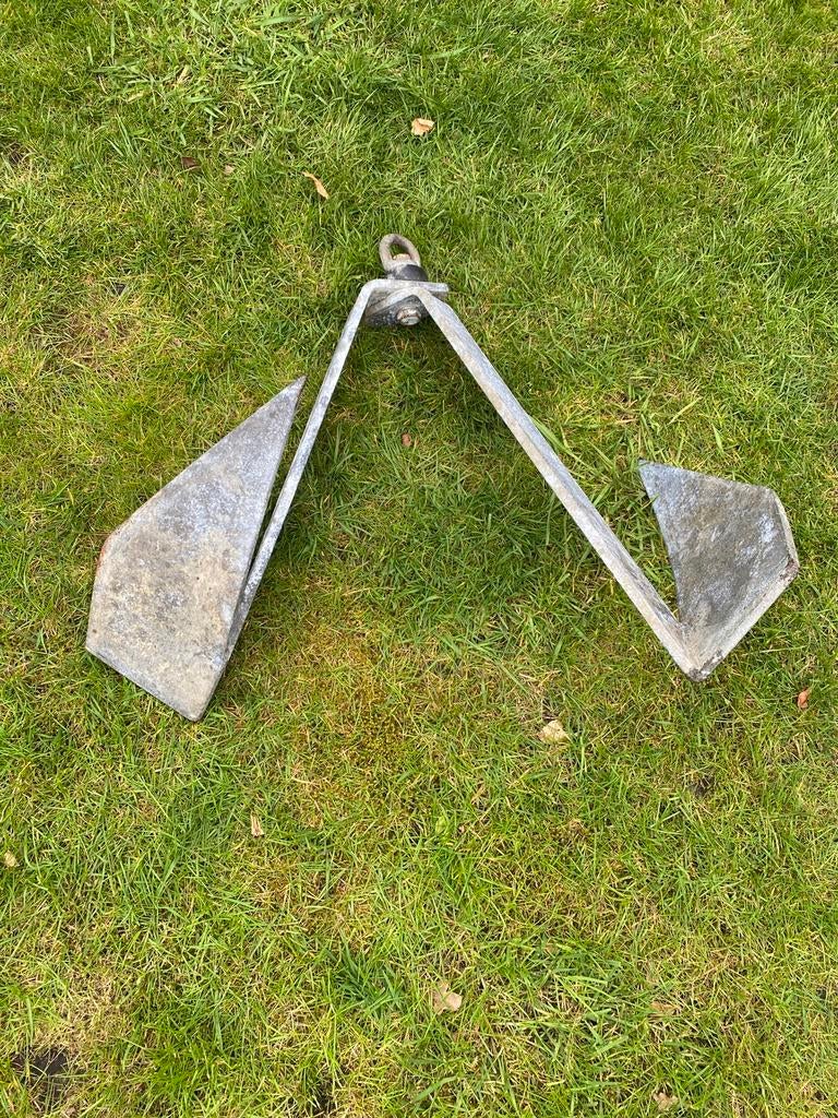 Inklapbaar anker 15 kg, Watersport en Boten, Bootonderdelen, Ophalen, Gebruikt, Ankeren en Afmeren, Zeilboot of Motorboot