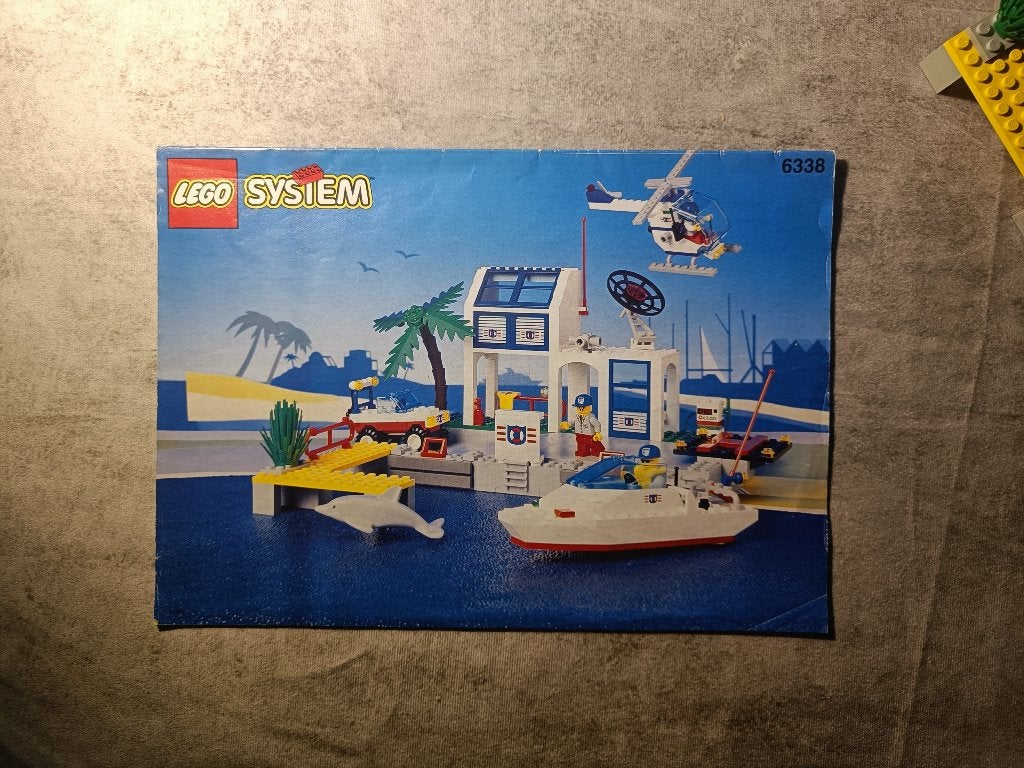 Lego System 6338 Hurricane Harbor - Compleet met instructies, Compleet, Lego, Ophalen of Verzenden, Complete set