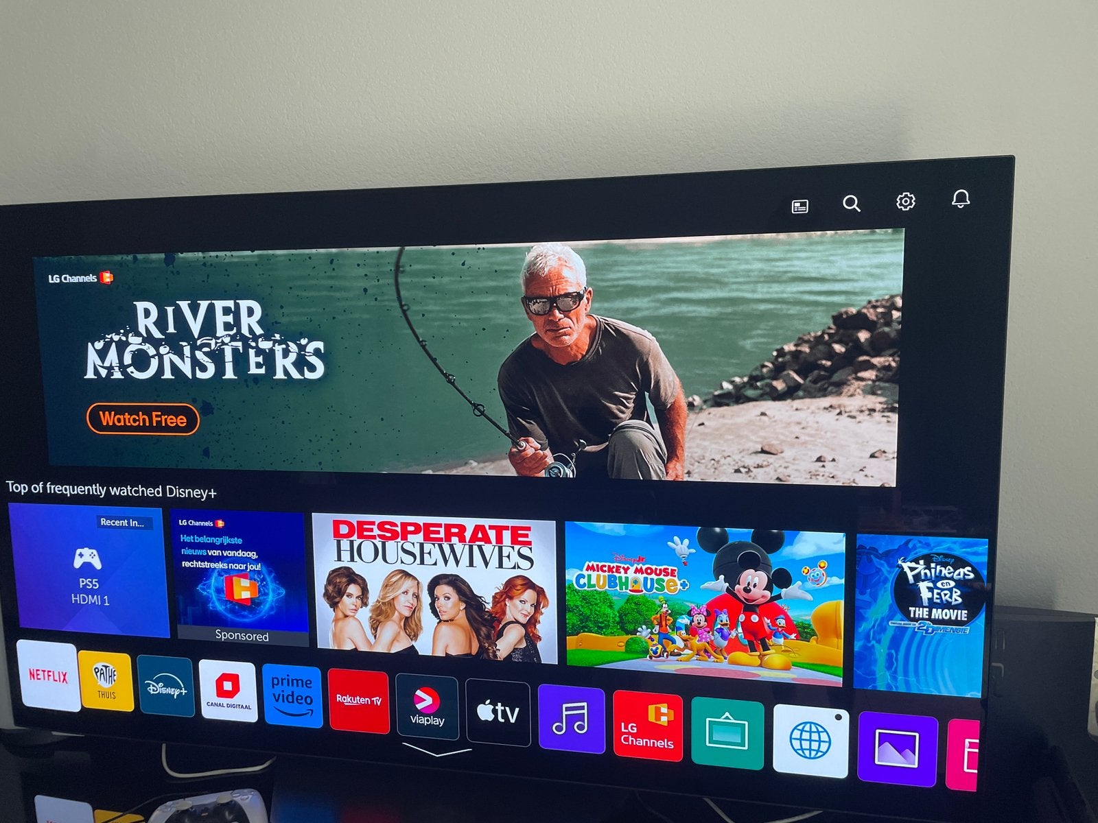 LG OLED65B9SLA, Ophalen, 120 Hz, Zo goed als nieuw, 100 cm of meer