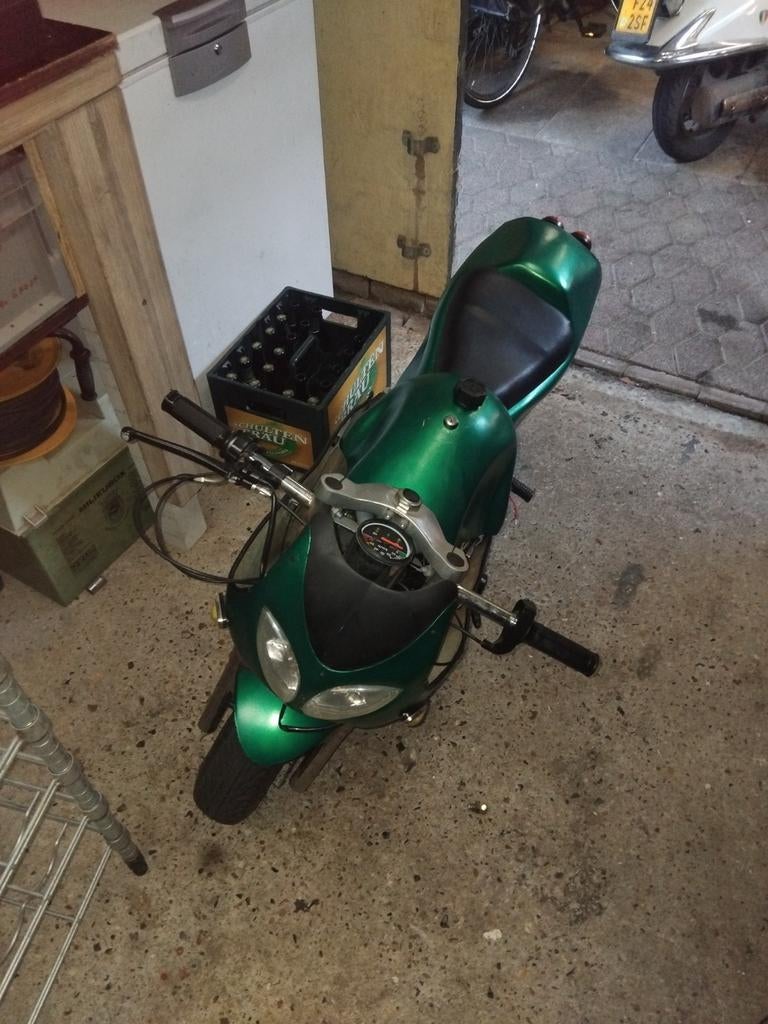 Minibike uit Amerika met speciale lichten, Fietsen en Brommers, Ophalen