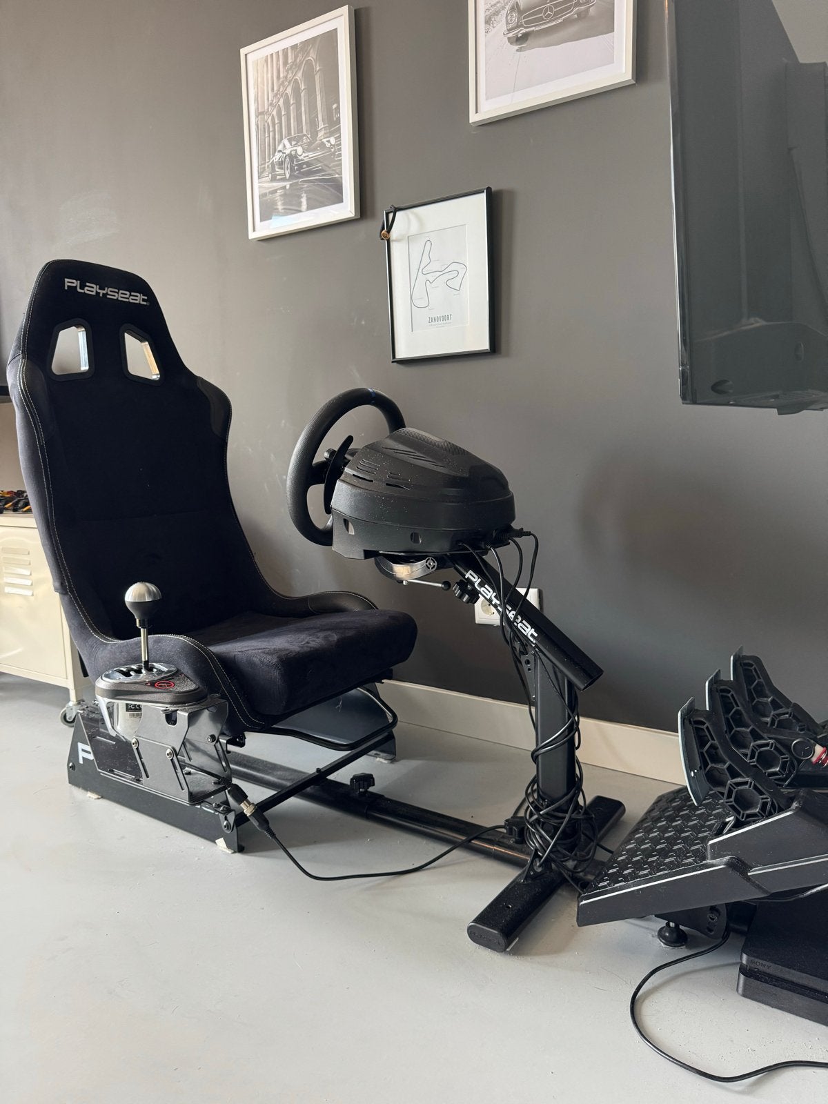 Complete Sim Racing Setup: Playseat, Thrustmaster, PS4 & TV, Spelcomputers en Games, Ophalen, Online, 1 speler, Racen en Vliegen