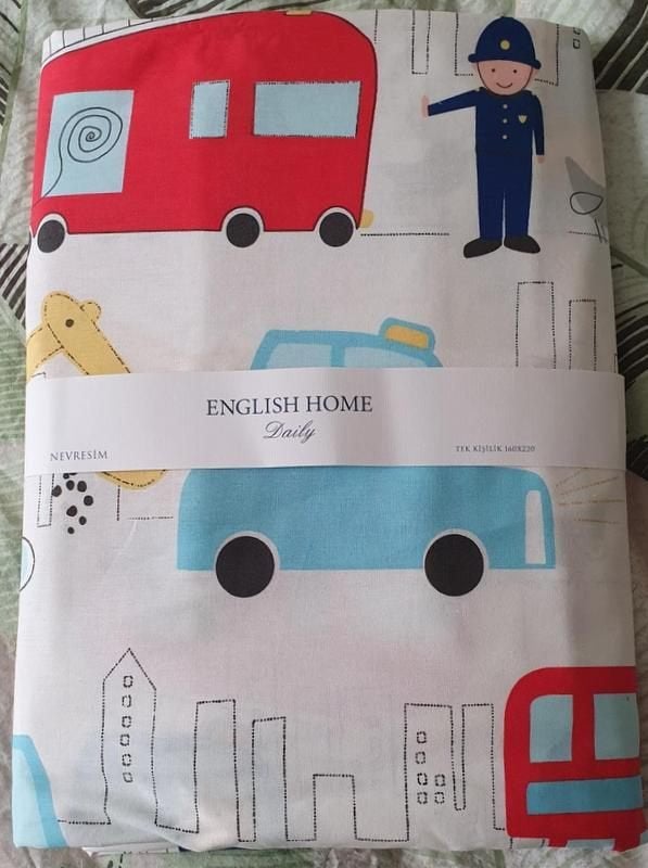 Dekbedhoes Dekbedovertrek van het merk English HOME., Overige merken, Nieuw, Ophalen of Verzenden, Meerkleurig
