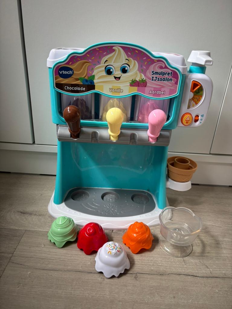 Vtech smulpret ijssalon, Kinderen en Baby's, Ophalen of Verzenden, Zo goed als nieuw