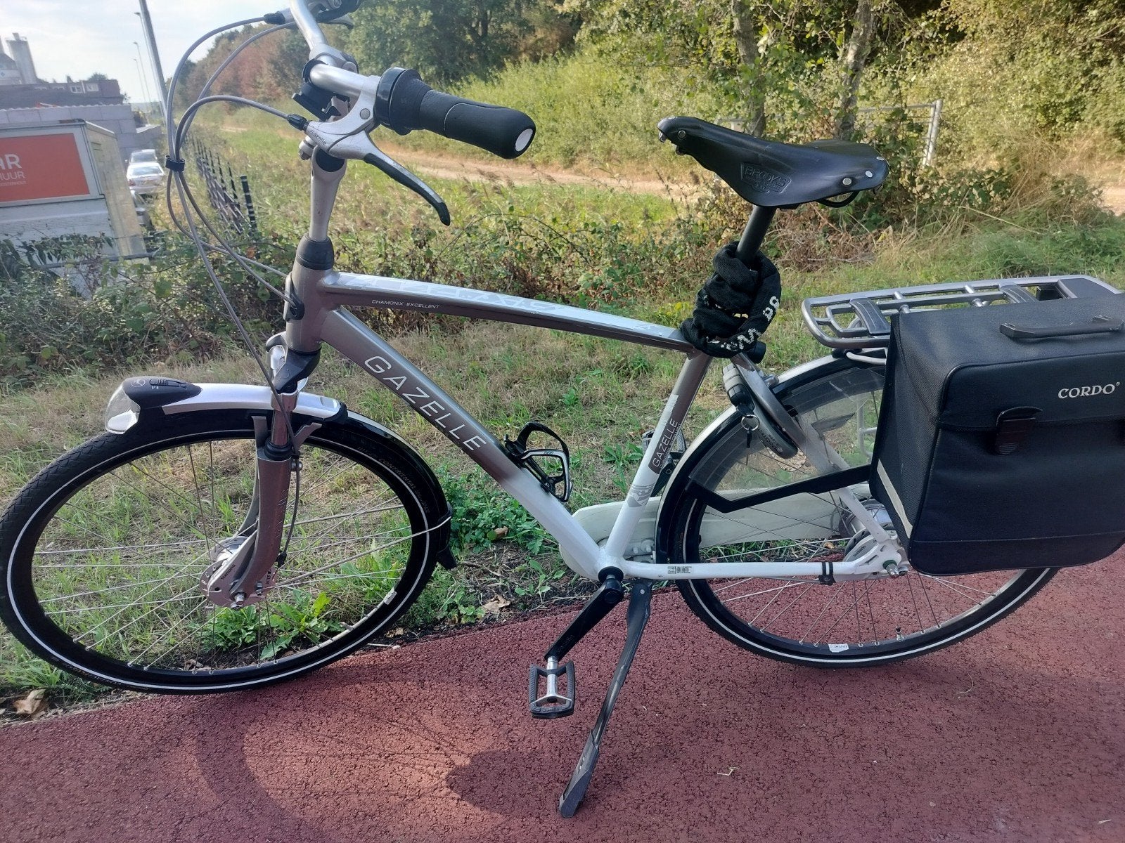 Gazelle Chamonix excellent C8+ Brooks champion standard b.17, Fietsen en Brommers, Fietsen | Heren | Herenfietsen, 53 tot 57 cm