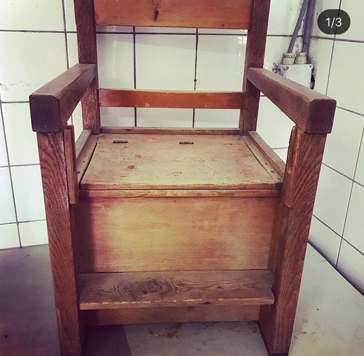 Kleine po stoel, Antiek en Kunst, Ophalen