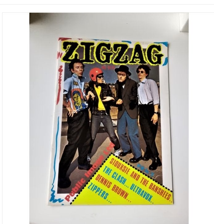 zigzag nr.90*1978*- P.I.L. cover, Boeken, Tijdschriften en Kranten, Ophalen of Verzenden, Zo goed als nieuw, Muziek, Film of Tv