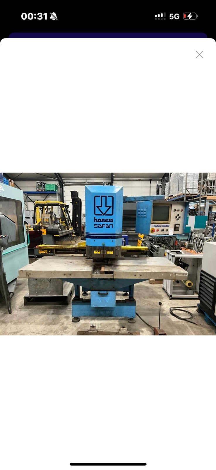 Pons machine cnc. Defect., Ophalen, Zo goed als nieuw