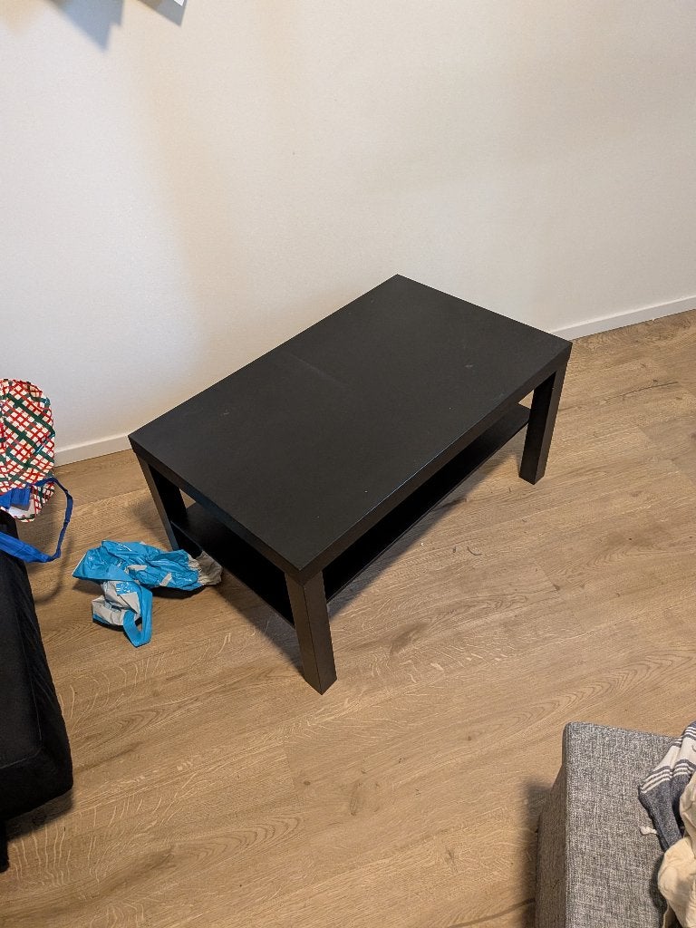 Tafeltje gratis, Minder dan 55 cm, Gebruikt, Rechthoekig, Ophalen