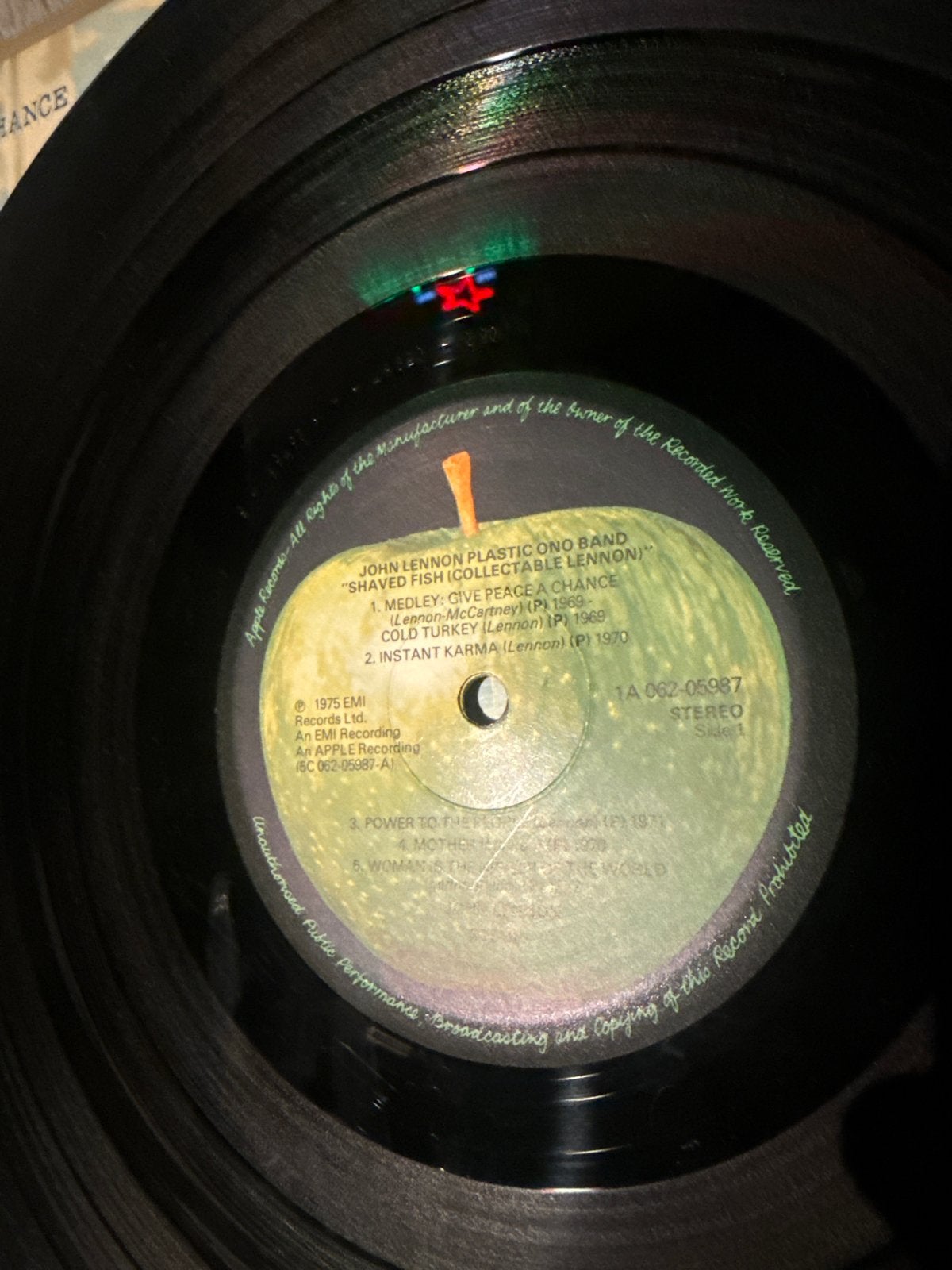 Zeldzame John Lennon - Shaved Fish LP uit opa's collectie, LP, Rock, Originele persing, Ophalen of Verzenden