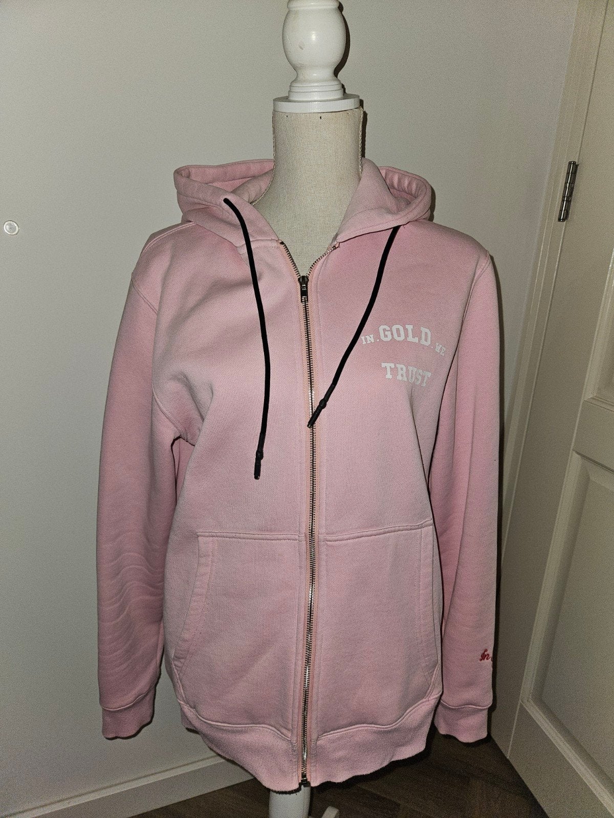 In Gold We Trust hoodie roze maat M, Maat 38/40 (M), Ophalen of Verzenden, Zo goed als nieuw, In Gold We Trust