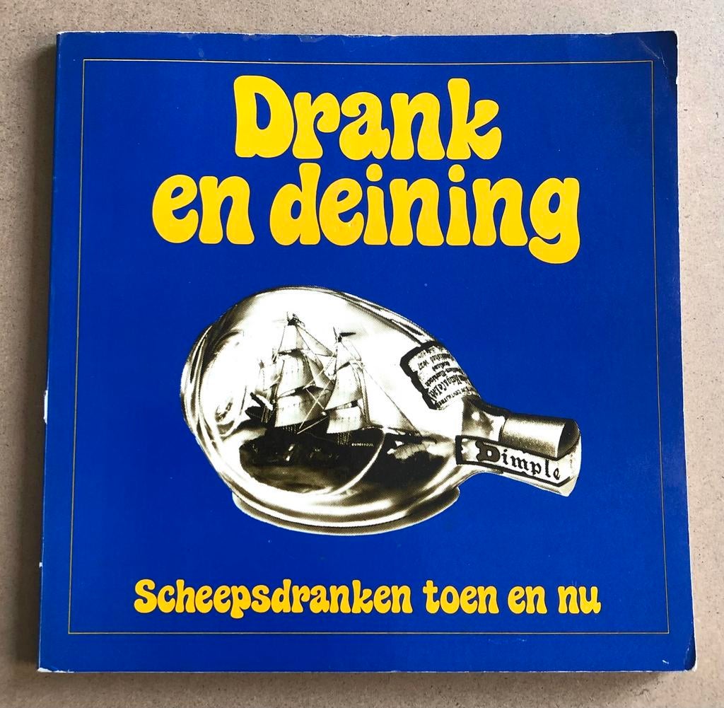 Scheepsdranken toen en nu (Drank en Deining), Ophalen of Verzenden, Zo goed als nieuw, Motorboot of Zeilboot, Boek of Tijdschrift