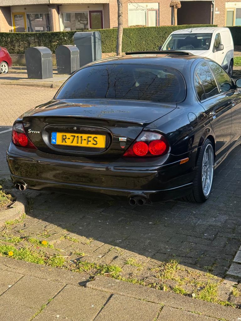 Jaguar S-Type 4.2 V8 R AUT 2002 Zwart ARDEN Tuning full, Auto's, Jaguar, Particulier, S-Type, Benzine, G, Sedan, Automaat, Geïmporteerd